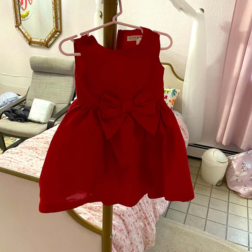 red dress from hope and henry 18-24